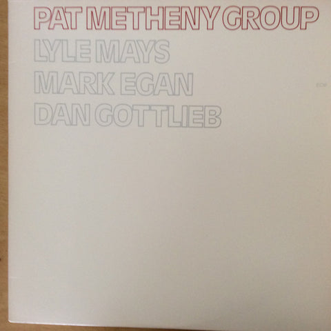 Pat Metheny Group ‎– Pat Metheny Group - Mint- LP Record 1978 ECM USA Vinyl - Jazz / Fusion