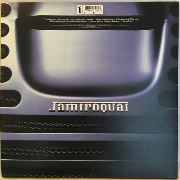Jamiroquai ‎– Travelling Without Moving (1996) - New 2 LP Record 2017 Sony Europe Import 180 gram Vinyl & Download - Electronic / Disco / Funk / Acid Jazz - Shuga Records