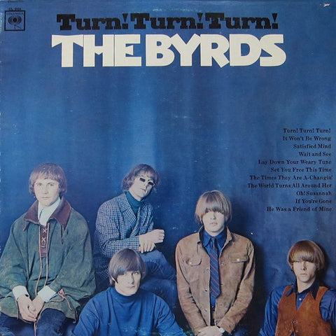 The Byrds - Turn! Turn! Turn! - VG (poor cover) Lp Record 1965 ColumbiaUSA Mono Vinyl - Psychedelic Rock