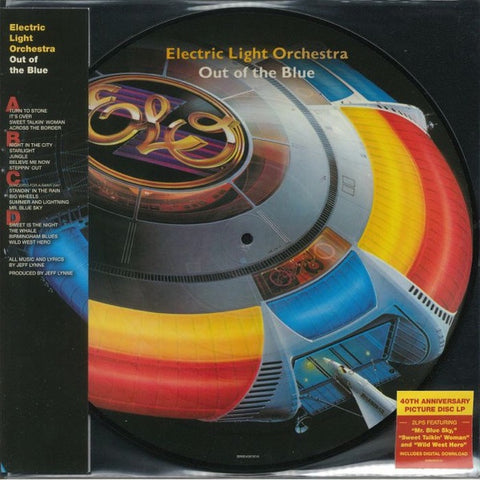 Electric Light Orchestra – Out Of The Blue - New 2LP Record 2017 Sony Legacy Picture Disc Vinyl - Rock / Pop