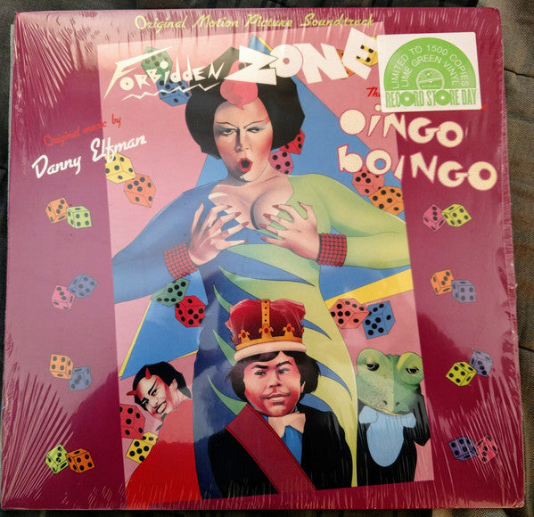 Danny Elfman And The Mystic Knights Of The Oingo Boingo ‎– Forbidden Zone (Original Motion Picture 1983) - New LP Record Store Day Black Friday 2017 Varese Sarabande Lime Green Vinyl - Soundtrack