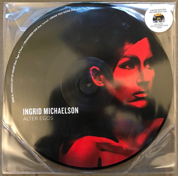 Ingrid Michaelson - Alter Egos - New LP Record Store Day Black Friday 2017 Cabin 24 USA Picture Disc Vinyl - Indie Pop - Shuga Records
