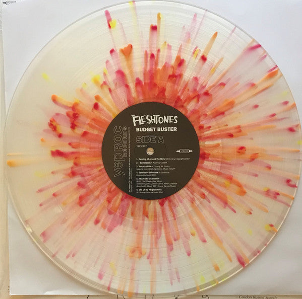 The Fleshtones - Budget Buster - New Vinyl Record 2017 Yep Roc Record Store Day Black Friday Exclusive Compilation on Red and Orange Splatter Vinyl with Digial Download (Limited to 1300) - Rock - Shuga Records