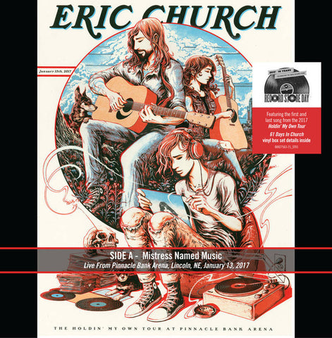 Eric Church - Mistress Named Music / Holdin' My Own (Live) - New 7" Vinyl 2017 Mercury Nashville Record Store Day Black Friday Exclusive (Limited to 2500) - Country Rock