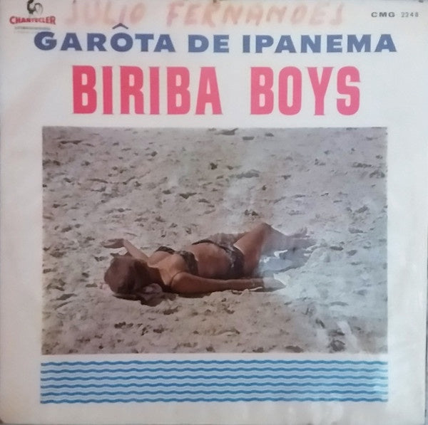 Biriba Boys – Vol. 4 / Garota de Ipanema - VG- (low grade) LP Record 1963 Chantecler Brazil Vinyl - Latin / MPB / Bossanova / Samba