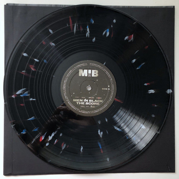 Danny Elfman / Soundtrack ‎– Men In Black: The Score - New Vinyl 2017 Enjoy The Ride Records Pressing on 'Galaxy Splatter' Vinyl (Limited to 500!) - 90's Soundtrack - Shuga Records