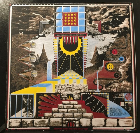 King Gizzard And The Lizard Wizard ‎– Polygondwanaland - Mint- LP Record 2017 Shuga Exclusive Clear Vinyl & Hand Screen Screened Starman Press Cover, Insert & Poster - Psychedelic Rock