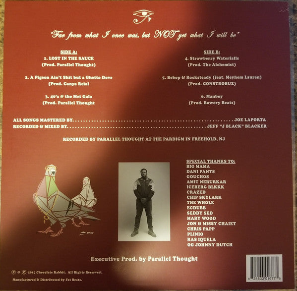 Mr. Muthafuckin' eXquire ‎– Brainiac - New EP Record 2017 Chocolate Rabbit USA Vinyl - Hip Hop - Shuga Records