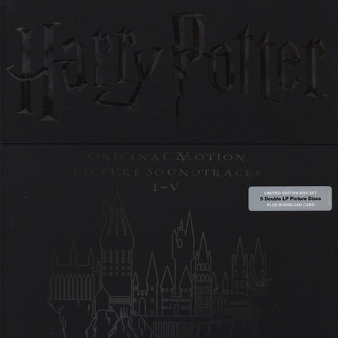 John Williams, Patrick Doyle, Nicholas Hooper ‎– Harry Potter : Original Motion Picture Soundtracks I-V - Mint- 10 LP Record Box Set 2017 Warner Picture Disc Vinyl - Soundtrack / Score
