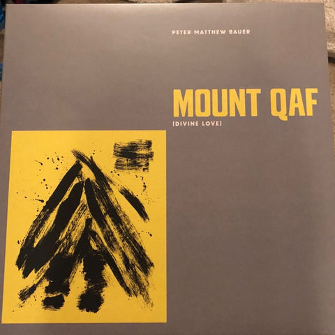 Signed Autographed / Peter Matthew Bauer – Mount Qaf (Divine Love) - New LP Record 2017 Fortune Teller's Music USA Vinyl - Rock