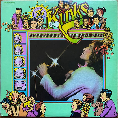 The Kinks – Everybody's In Showbiz - VG 2 LP Record 1972 RCA Victor Vinyl & Insert - Pop Rock / Classic Rock