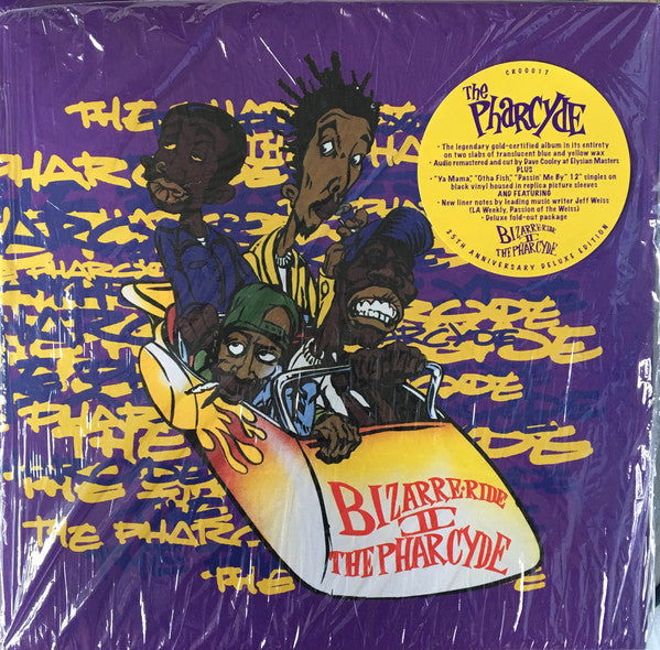 The Pharcyde ‎– Bizarre Ride II The Pharcyde (1992) - New 2 Lp & 3x 12" Single Record 2017 Craft USA Deluxe Edition Blue & Yellow Vinyl - Hip Hop - Shuga Records