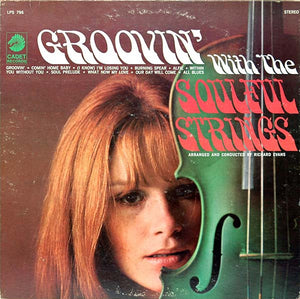 The Soulful Strings ‎– Groovin' With The Soulful Strings - VG+ LP Record 1967 Cadet USA  - Jazz / Soul-Jazz