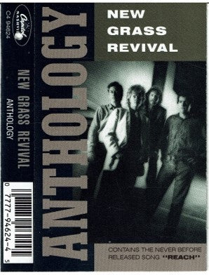New Grass Revival – Anthology - Used Cassette 1990 Capitol Nashville Tape - Bluegrass