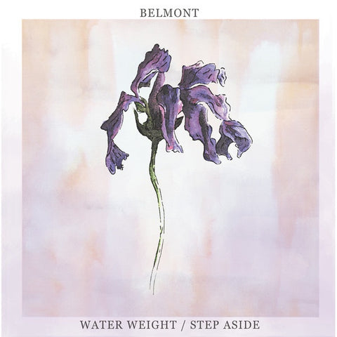 Signed Autographed - Belmont – Water Weight / Step Aside - Mint- 7" Record 2018 Mutant League Purple Vinyl - Pop Punk / Melodic Hardcore