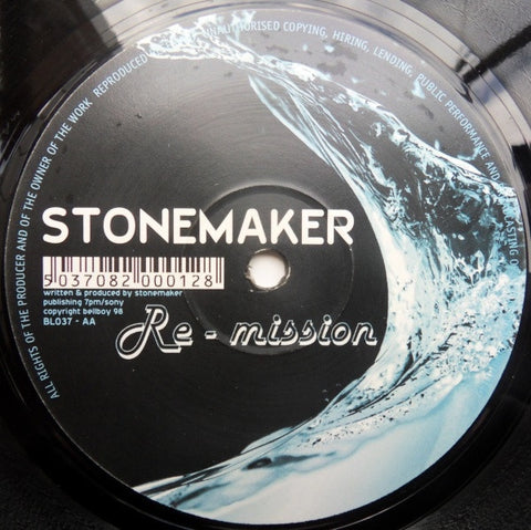 Stonemaker – Flashfunk / Re-mission - New 12" Single Record 1998 Bellboy UK Vinyl - Techno