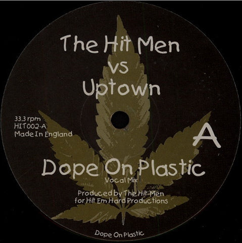 The Hit Men Vs. Uptown – Dope On Plastic - New 12" Single Record 1998 Hit Em Hard UK Vinyl - Hip-hop / Hip-House
