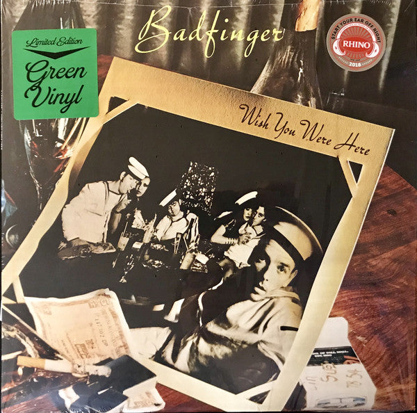 Badfinger - Wish You Were Here (1974) - New LP Record 2018 Warner/Rhino Green Vinyl - Rock / Power Pop - Shuga Records