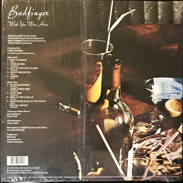 Badfinger - Wish You Were Here (1974) - New LP Record 2018 Warner/Rhino Green Vinyl - Rock / Power Pop