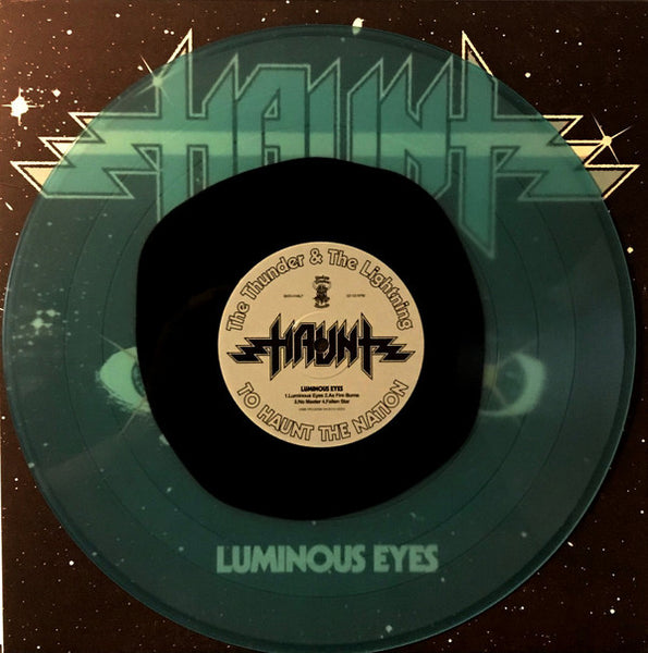 Haunt ‎– Luminous Eyes - New Vinyl Lp 2018 Shadow Kingdom Records Limited Edition 'Black in Blue' Colored Vinyl with Insert - Heavy Metal - Shuga Records