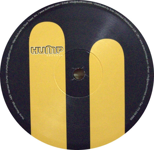 Harrison Crump Feat. Byron Stingily – Reach - New 12" Single Record 2006 Hump USA Vinyl - Chicago House / Deep House