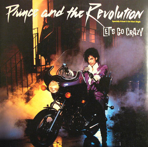 Prince And The Revolution ‎– Let's Go Crazy / Erotic City - VG+ 12" Single Record USA 1984 Original Vinyl - Synth Pop / Funk