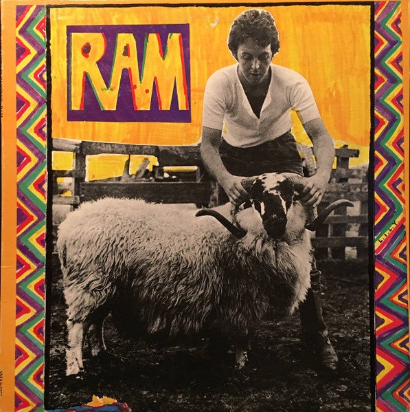 Paul McCartney And Linda McCartney - Ram - Mint- LP Record (VG+ cover) 1971 Apple USA Original Press Vinyl - Pop Rock / Classic Rock - Shuga Records