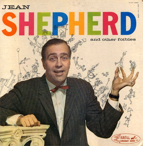 Jean Shepherd – Jean Shepherd And Other Foibles - VG+ LP Record 1959 Elektra USA Vinyl - Comedy