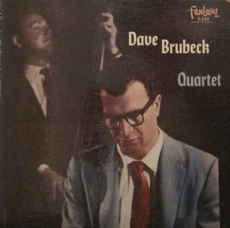 Dave Brubeck Quartet – Dave Brubeck Quartet (1952) - VG+ LP Record 1956 Fantasy USA Mono Red Transparent Vinyl & 2 Inserts - Jazz / Bop  / Cool Jazz