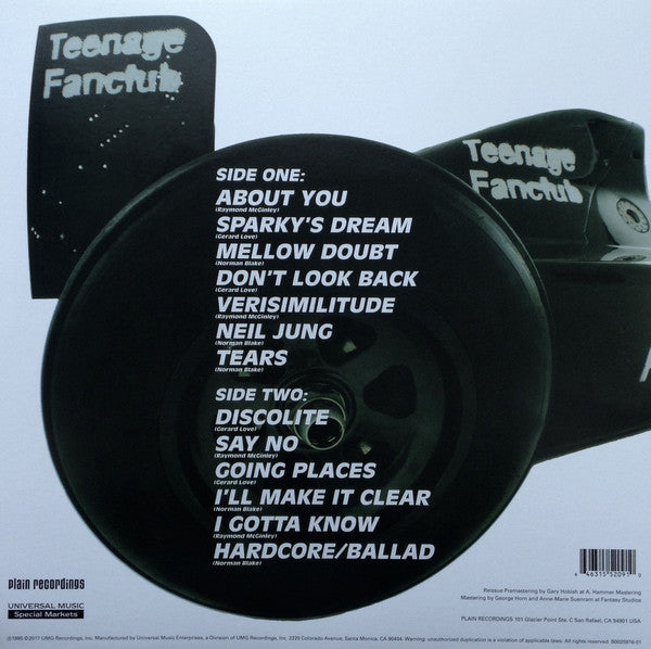 Teenage Fanclub ‎– Grand Prix - New LP Record 2018 Plain Recordings 180 gram Vinyl - Indie Rock / Brit Pop / Power Pop - Shuga Records