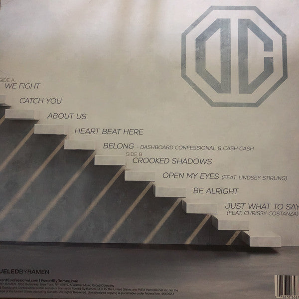 Dashboard Confessional ‎– Crooked Shadows - New LP Record 2018 Fueled By Ramen Vinyl - Emo / Rock / Pop - Shuga Records