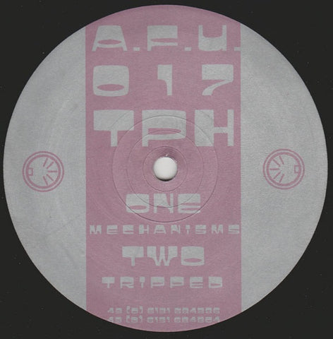 TPH – Mechanisms - New 12" Single Record 1997 A.F.U. Germany Vinyl - Techno / Acid