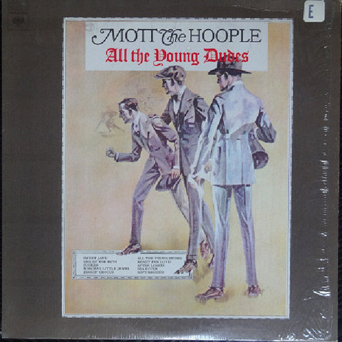 Mott The Hoople ‎– All The Young Dudes - VG+ LP Record 1972 Columbia USA Vinyl - Glam / Classic Rock / Hard Rock