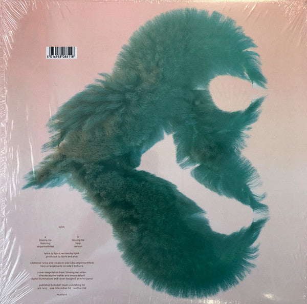 Björk - Blissing Me - New 12" Single Record 2018 One Little Indian UK Aqua Vinyl - Electronic / Ambient