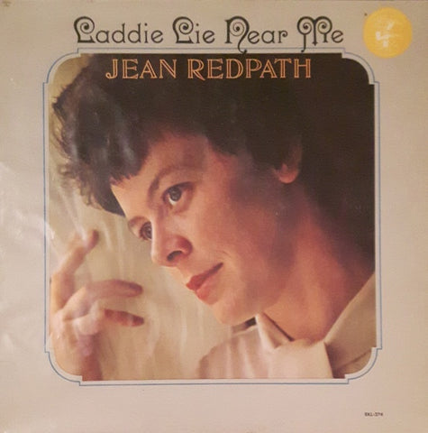 Jean Redpath – Laddie Lie Near Me - VG+ LP Record 1964 Elektra USA Vinyl & Booklet - Folk