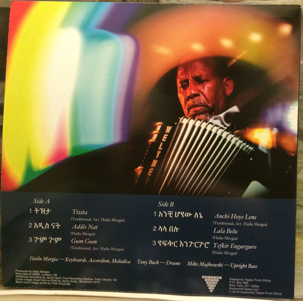 Hailu Mergia ‎– Lala Belu - New LP Record 2018 Awesome Tapes From Africa USA Vinyl & Download - Ethiopian Folk / Jazz - Shuga Records