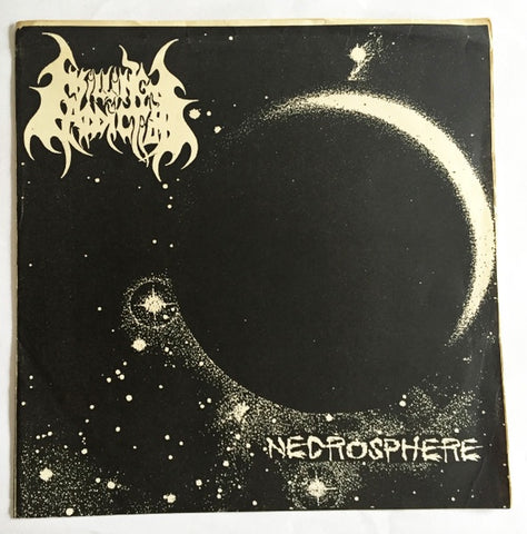 Killing Addiction – Necrosphere - Mint- 7" EP Record 1991 Seraphic Decay USA Clear Vinyl - Death Metal
