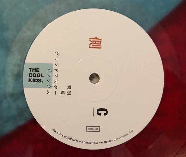 The Cool Kids – Special Edition Grandmaster Deluxe - Mint- LP Record  (ONLY INCLUDES C&D VINYL) 2018 Feedbands Red & Blue Translucent Vinyl - Hip Hop / Boom Bap - Shuga Records