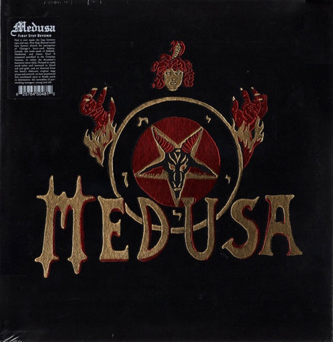 Medusa – First Step Beyond - Mint- LP Record 2013 Numero Group USA Red Translucent Vinyl - Heavy Metal / Hard Rock