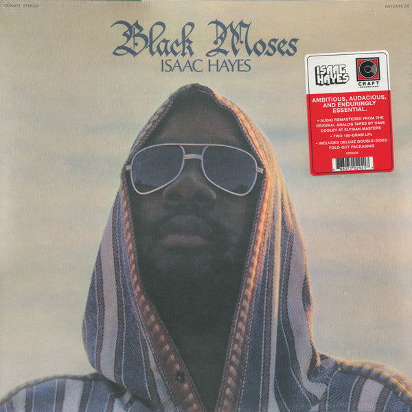 Isaac Hayes - Black Moses (1971) - New 2 LP Record 2023 Craft Enterprise Vinyl - Soul / Funk - Shuga Records