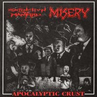 Extinction Of Mankind / Misery – Apocalyptic Crust - VG+ LP Record 2001 Sin Fronteras/Elderberry Vinyl - Crust / Punk / Hardcore