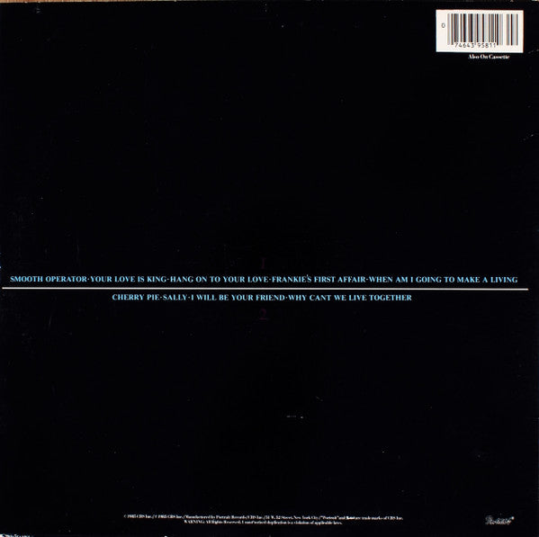 Sade – Diamond Life (1984) - VG+ LP Record 1985 Portrait USA Vinyl - Soul / Smooth Jazz / Soul-Jazz