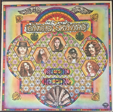 Lynyrd Skynyrd ‎– Second Helping (1974) - VG+ (vg- cover) LP Record 1977 MCA Capitol Record Club USA Vinyl - Rock / Southern Rock