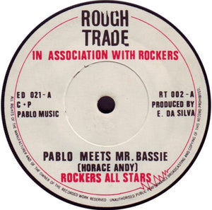 Rockers All Stars – Pablo Meets Mr. Bassie (1978) - New 7" Single Record 2023 Rough Trade UK Vinyl - Dub / Dub Reggae