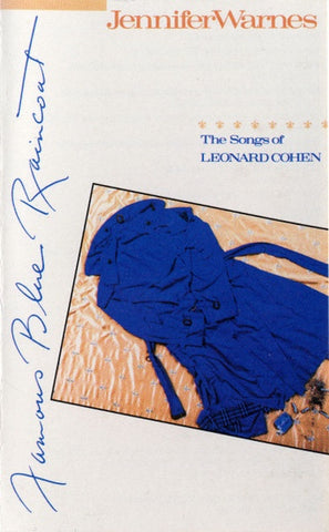 Jennifer Warnes – Famous Blue Raincoat (The Songs Of Leonard Cohen) - Used Cassette 1986 Cypress Tape - Folk Rock / Soft Rock