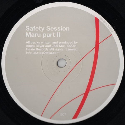 Safety Session – Maru Part II - New 12" Single Record 2001 Inside Sweden Vinyl - Techno