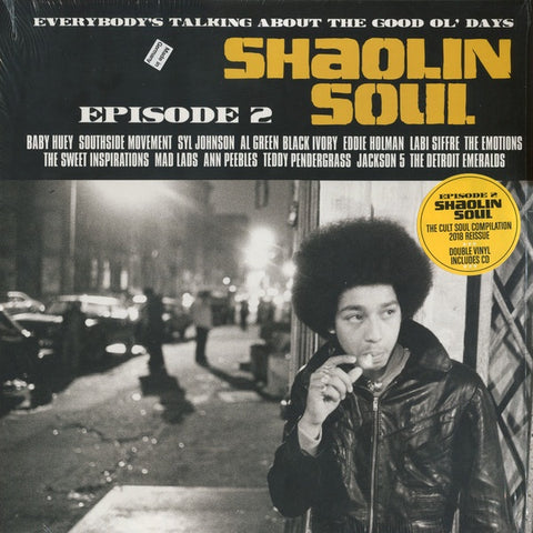 Various – Shaolin Soul (Episode 2) - New 2 LP Record 2018 Because Music Vinyl & Bonus CD - Soul / Sampled by RZA