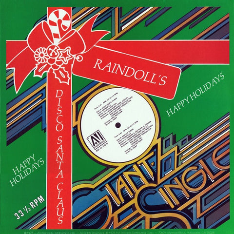 Raindolls – Disco Santa Claus / Santa's Theme - VG+ 12" Single Record 1978 AVI USA Vinyl - Holiday / Disco / Christmas