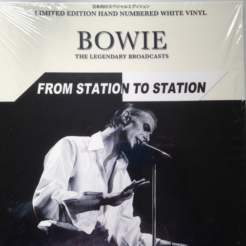 David Bowie ‎– From Station To Station (The Legendary Broadcasts) - New Lp Record 2017 Coda UK Import White Vinyl - Pop Rock / Glam