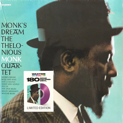 The Thelonious Monk Quartet – Monk’s Dream (1963) - New LP Record 2018 WaxTime 180 gram Purple Vinyl - Bop / Hard Bop / Cool Jazz